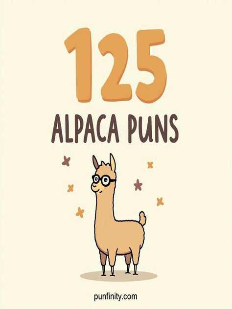 alpaca puns Alpaca My Bags, Thinking Of You Today, Witty Jokes, Starting A Podcast, Word Play, One Liner, To Laugh, Feeling Down, Animal Lovers