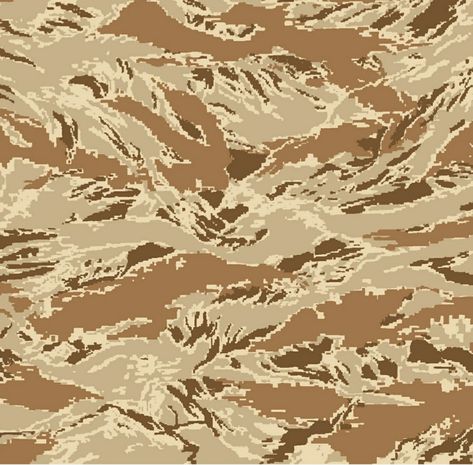 Digital Desert Tiger Stripe Camouflage Tiger Stripe Camouflage, Tiger Stripe Camo, Camouflage Pattern Design, Desert Camouflage, Military Pins, Ghost Recon, Camouflage Outfits, Camo Patterns, Army Camo