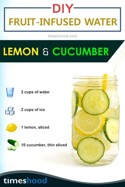 Cucumber Infused Water, Lemon Cucumber, Lemon Diet, Lemon Detox, Full Body Detox, Cucumber Water, Infused Water Recipes, Resep Diet, Fruit Infused Water