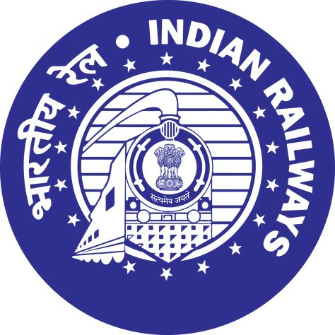 Indian Railways Logo Indian Railway Train, India Railway, Central Logo, Railway Jobs, Migrant Worker, Indian Railways, Government Jobs, Important Dates, Railway Station