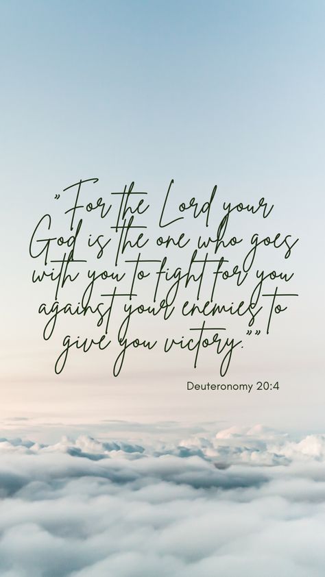 Deuteronomy 20 4, Iphone Wallpaper Images, Inspiring Things, Biblical Verses, Verses Quotes, Wallpaper Images, Catholic Faith, Verse Quotes, Bible Verses Quotes