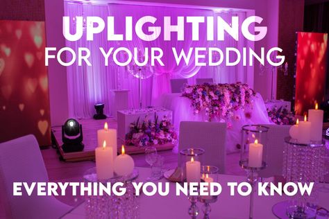 In this blog post, we will help you cross out one of the essential tasks on your checklist, wedding lighting. Wedding uplighting, to be specific. Need to know more about wedding uplighting? We prepared everything you need to know about wedding uplights to help make planning easier. Uplighting Wedding Reception, Wedding Uplighting, Uplighting Wedding, Lighting Wedding, Checklist Wedding, Wedding Lighting, Wedding Prep, Wedding Lights, Blog Post