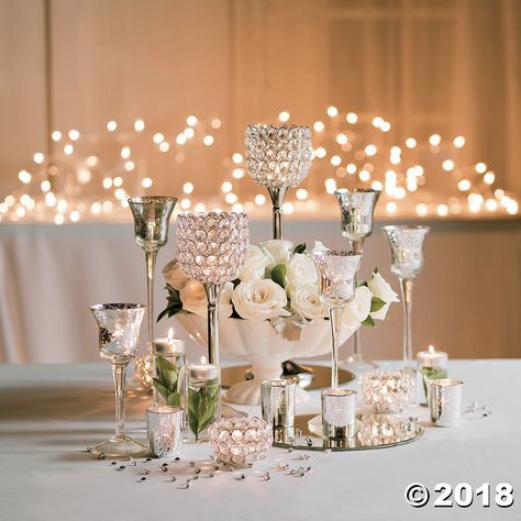 Centerpieces for baptism