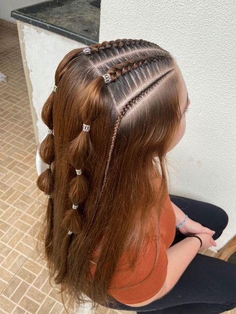 Hair Ideas For Halloween, Easy Hairstyles For Kids, Girl Hair Dos, Kids Curly Hairstyles, Rave Hair, Beautiful Braided Hair, Cute Braided Hairstyles, Braided Hairstyles Tutorials