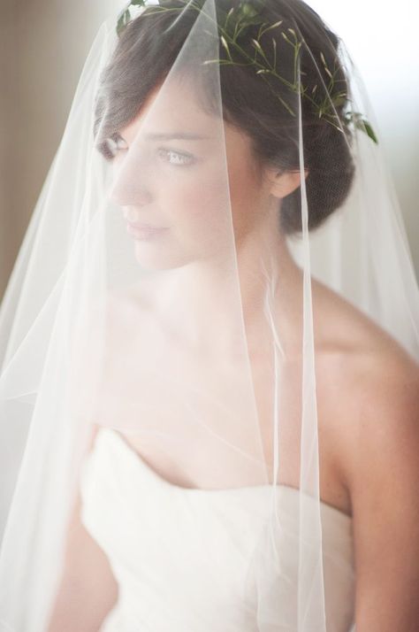 I'm in LOVE with her veil. Although I'm not sure if I want the over-the-face look or if I just want to tuck it underneath my updo Veil Over Face, Drop Veil, Happy November, Blusher Veil, Wedding Hairstyles With Veil, Best Wedding Hairstyles, Veil Hairstyles, A Wedding Dress, Wedding Crown