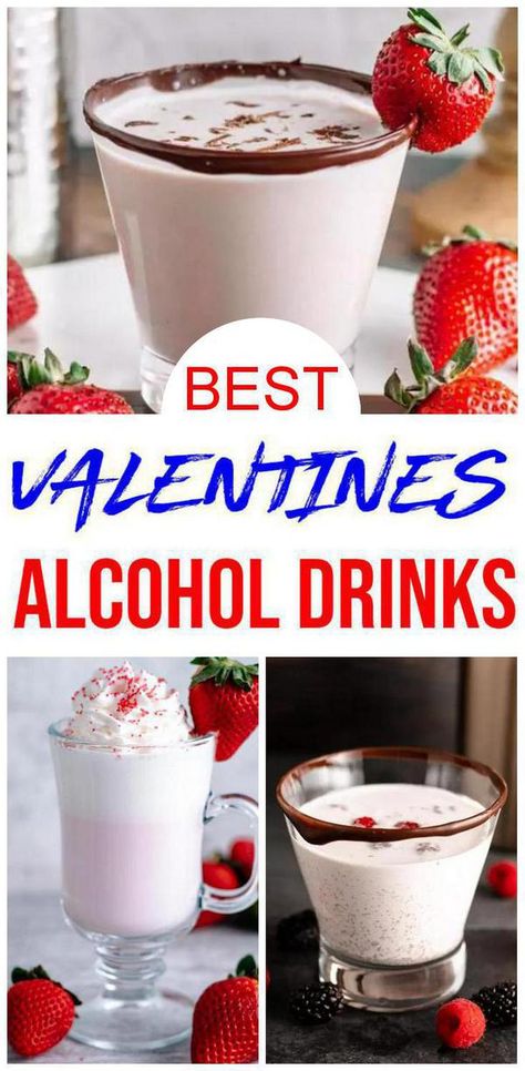 9 Best Valentine's Day Drinks - Romantic Cocktails For Easy Alcohol Drinks Love Drinks Alcohol, Valentine Shots Alcohol, February Cocktails Drinks, Valentines Day Mixed Drinks, Valentines Punch Alcohol, Valentine Alcoholic Drinks, Valentine’s Day Drink Recipes, Valentines Themed Drinks, Valentine’s Day Martinis