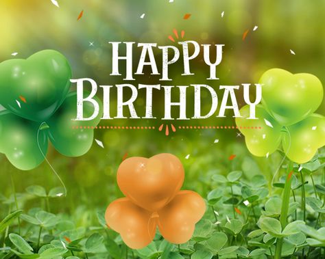 Irish Happy Birthday Wishes, St Patrick’s Day Birthday Wishes, Irish Birthday Wishes, Irish Birthday Blessing, Happy Birthday Irish, Husband Happy Birthday, Irish Birthday, Funny Happy Birthday Images, Birthday Ecard