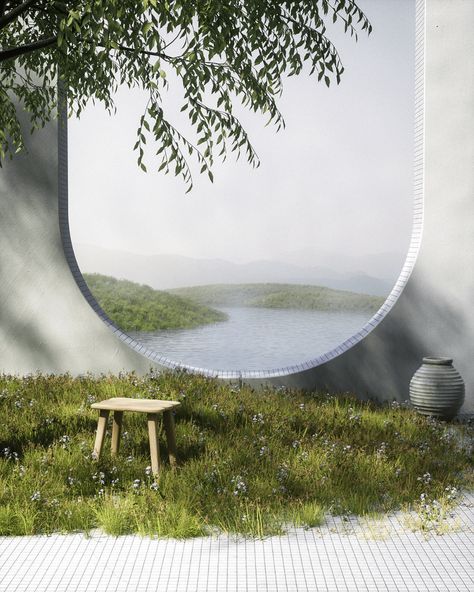 Dreamscape Architecture, Vitra Design Museum, Architecture Visualization, Dream Spaces, Design Museum, Architectural Elements, Fantasy Landscape, Amazing Architecture, 인테리어 디자인