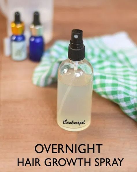 Homemade Overnight Hair Growth Spray Homemade Hair Shampoo, Homemade Hair Conditioner, Overnight Hair Growth, Overnight Hair, Hair Growth Spray, Overnight Hairstyles, Hair Growth Secrets, Vitamins For Hair Growth, Diy Sprays