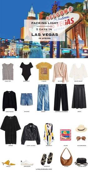 Vegas Plane Outfit, What To Wear To Las Vegas In Spring, Travel To Vegas Outfit, Outfits For Las Vegas In April, Las Vegas Outfit 2023, Vegas Capsule Wardrobe Summer, Vegas 2023 Outfits, Las Vegas Capsule Wardrobe, Vegas Outfit Ideas April