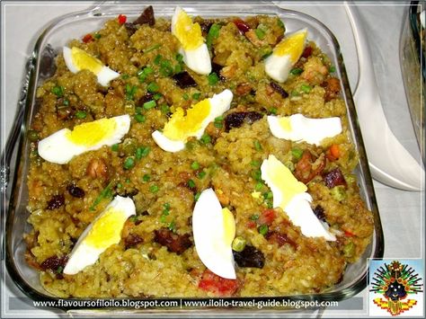 Ilonggos really love valenciana because most if not all have grown accustomed of having it in almost all occasions like fiesta, brithdays, ... Valenciana Recipe Filipino, Filipino Paella Recipe, Kawaling Pinoy Recipes, Filipino Lunch, Morcon Recipe Beef Filipino Food, Iloilo Food, Pinoy Handaan Foods, Valenciana Recipe, Tinolang Manok Recipe Panlasang Pinoy