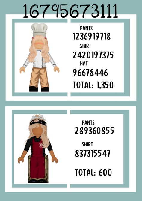 Bloxburg Bottom Codes, Bloxburg Clothes Shop Ideas, Cafe Uniform Codes For Bloxburg, Bloxburg Detention Decals, Daycare Layout Floor Plans Bloxburg, Bloxburg Market Ideas, Price Tag Decals Bloxburg, Bloxburg Boba Decals, Clothes Shop Bloxburg