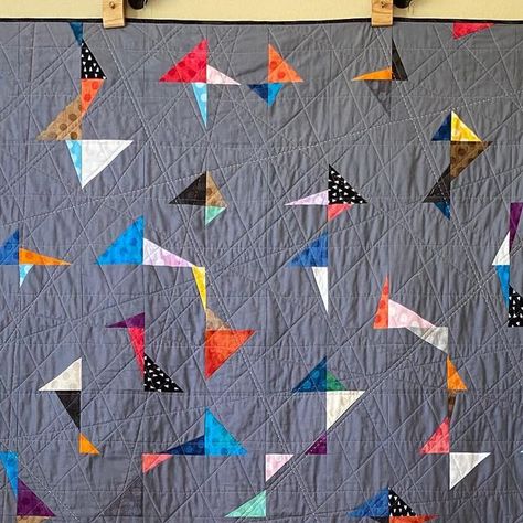 Modern boy quilt