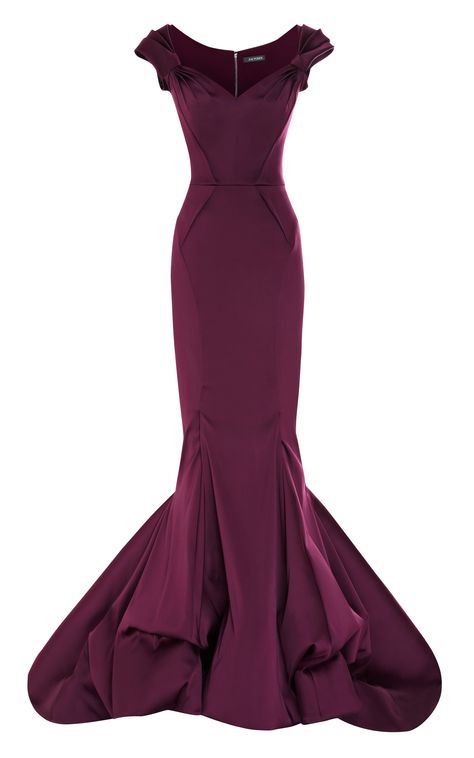 Stretch Duchess Off-The-Shoulder Gown by Zac Posen for Preorder on Moda Operandi Gown Haute Couture, 2024 Prom, Dress Mermaid, Zac Posen, Gorgeous Gowns, Mermaid Prom Dresses, Mermaid Dresses, Beautiful Gowns, Pre Fall