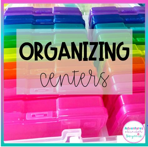 Tips for Organizing Centers for a Cleaner Classroom Centers In Kindergarten, Clean Classroom, Center Organization, Tips For Organizing, Organization Board, Literacy Stations, Classroom Supplies, Organizing Systems, How To Organize