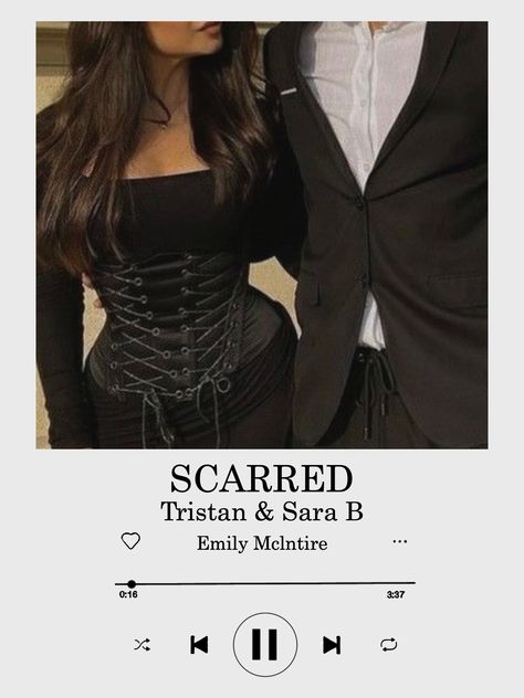 Scarred Emily Mcintire Tristan, Scarred Tristan And Sara Fanart, Tristan And Sara Scarred, Scarred Emily Mcintire Book Aesthetic, Scarred Emily Mcintire Fanart, Scarred Book, Emily Mcintire, Tahereh Mafi, Music Aesthetic