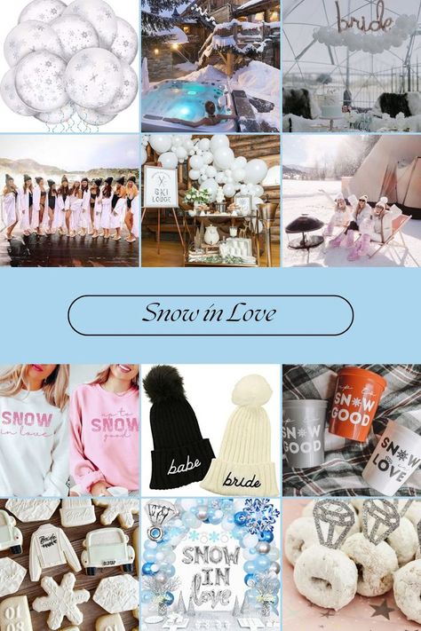 Snow in Love is the perfect bahcelorette themes for a winter bachelorette. Snow In Love Bachelorette Theme, Winter Beach Bachelorette Party, Snow Bunny Bachelorette Party, Snow In Love Bachelorette, Winter Bachelorette Party Ideas, Bach Themes, Bachelorette Party Locations, Ski Bachelorette, Snow In Love