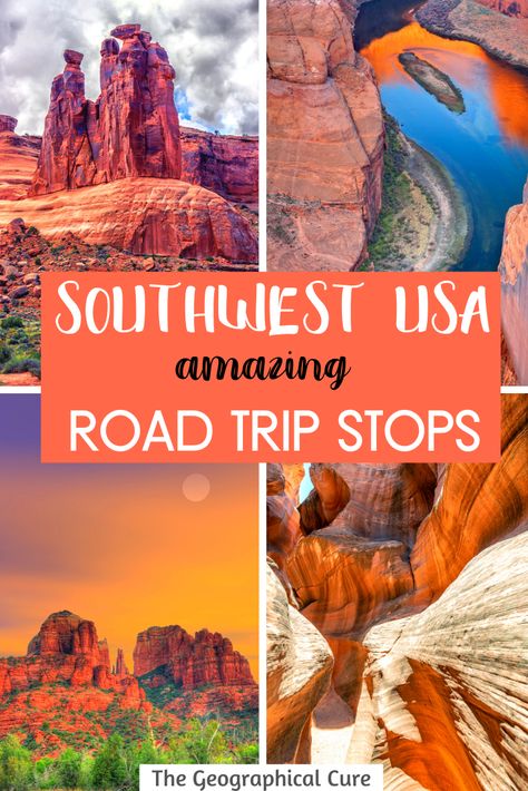 Road Trip Stops, Southwest Road Trip, New Mexico Road Trip, Southwest Travel, Usa Road Trip, Maine Living, Southwest Usa, Usa Roadtrip, Arizona Road Trip