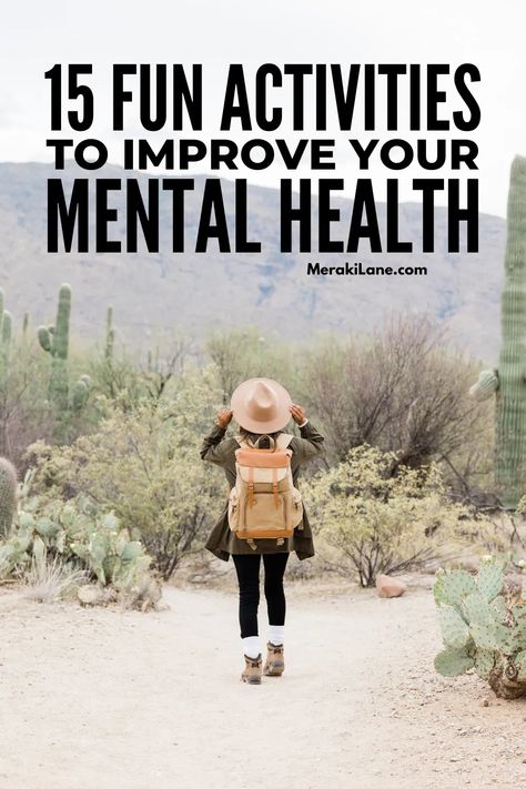 Mental Health Activity Ideas, Health Boosters, Ways To Improve Mental Health, Ways To Boost Your Mood, Movement Meditation, Mental Health Activities, Feel Happier, Self Care Ideas, Getting Back In Shape