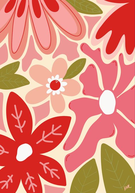 Posca Art, Spring Wallpaper, Textile Pattern, Fabric Textile, Ipad Wallpaper, Wallpaper Iphone Cute, Pattern Floral, Aesthetic Iphone Wallpaper, Floral Wallpaper