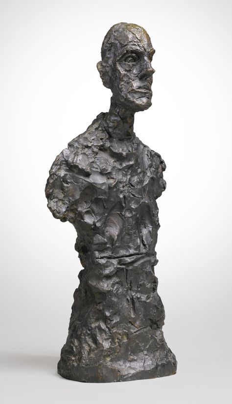 Alberto Giacometti 1901 - 1966 BUSTE DE DIEGO, PREMIÈRE VERSION Signed Alberto Giacometti, inscribed Susse Fondeur Paris and numbered 2/6 Bronze Height: 24 1/2 in. Conceived and cast in 1962. Modernism Sculpture, Giacometti Sculpture, Italian Sculpture, Sothebys Art, Italian Sculptors, Alberto Giacometti, Metal Sculptures, Baroque Art, A Level Art