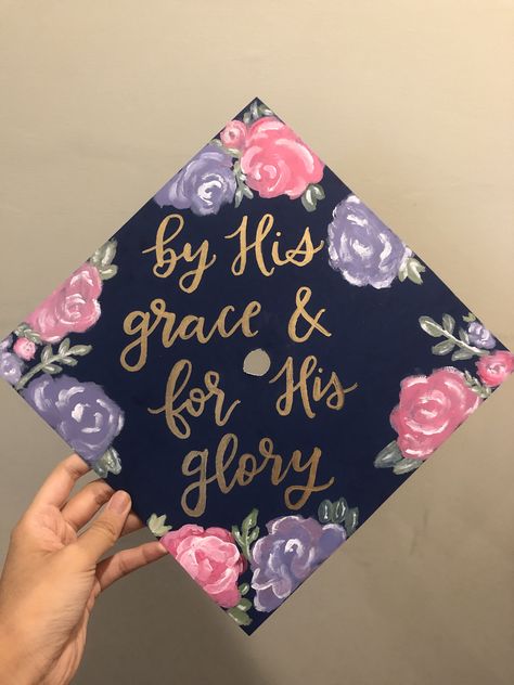 Serve Him By Serving His People Grad Cap, Graduation Cap Counseling, Faith Graduation Caps, My Story His Glory Grad Cap, Np Graduation Cap, Religious Graduation Cap, Bible Verse Graduation Cap, Graduation Cap Painting, Christian Cap Decoration