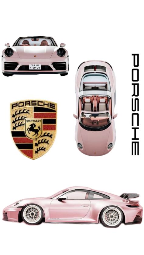 Girly Car, Porsche Gt3, Gt3 Rs, Classy Cars, Fancy Cars, Super Luxury Cars, Pink Car, Pretty Cars, My Dream Car