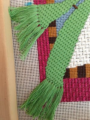 Lately, I've been frustrated by most of my needlepoint projects. With some canvases, I've been stumped as to which stitch to use. With ot... Needlepoint Snowman, Needlework Stitches, Needlepoint Inspiration, Needlework Ideas, Needlepoint Projects, Christmas Needlepoint, Needlepoint Christmas Ornaments, Needlepoint Ideas, Needlepoint Stockings