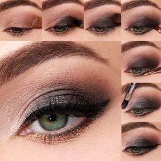 LuLu*s+How-To:+Party+Perfect+Smokey+Eyeshadow+Tutorial Smokey Eyeshadow Tutorial, Smokey Eyes Tutorial, Subtle Smokey Eye, Gold Smokey Eye, Makeup At Home, Smoky Eyeshadow, Cute Eyeshadow Looks, Smokey Eyeshadow, Smokey Eye Tutorial