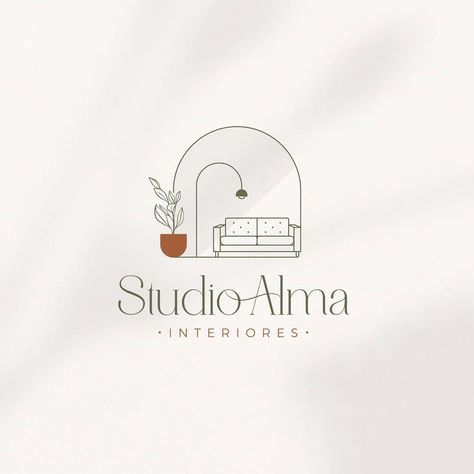 Interior Design Logo Inspiration, Design Company Names, Elegant Business Cards Design, Logo Online Shop, Architect Logo, Interior Design Principles, Digital Advertising Design, Design Studio Logo, Logo Design Set