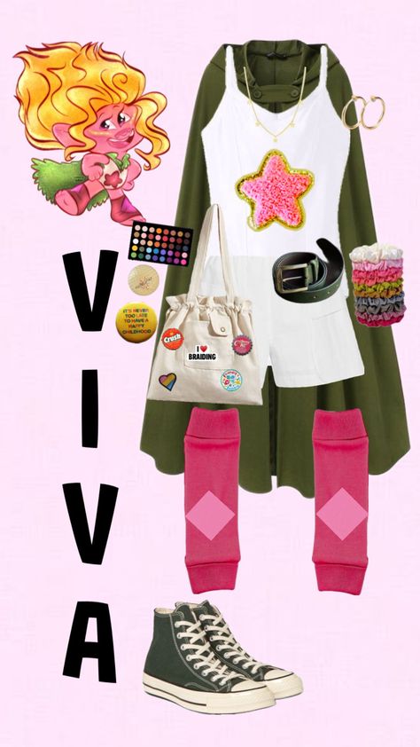 Viva! #trolls #trolls3 #trollsbandtogether #vivatrolls #trollsviva #pink #smile #music Troll Costume Diy, Troll Halloween Costume, Troll Costume, Trolls Movie, Halloween Queen, Female Pose Reference, Halloween Inspo, Female Poses, Diy Costumes