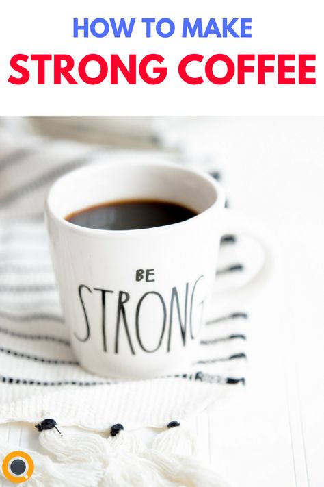 Contrary to what some believe, strong coffee shouldn't be bitter or burnt tasting at all. In fact, if it's properly made it will have a rich flavor that's delicious and distinctive.  With the right roast and grind, you'll be well on your way to a great cup of coffee that will knock your socks off. #Coffee Burnt Coffee, Coffee Brewing Methods, Coffee Hacks, Coffee Facts, Bulletproof Coffee, Decaf Coffee, Homemade Coffee, Roasted Coffee Beans, Ice Coffee Recipe