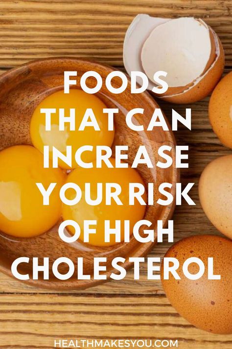 Maintaining optimal cholesterol levels promotes heart health and prevents cardiovascular issues.You may not know but here are some foods that can increase your risk of high cholesterol.Click the pin for more. Foods That Increase Cholesterol, Foods To Raise Good Cholesterol, Healthy Food For High Cholesterol, Low Cholesterol Foods List Printable, Best Diet For High Cholesterol, Chlosterol Diet Healthy Recipes, Food For High Cholesterol, Foods High In Cholesterol, Cholesterol Lowering Meals