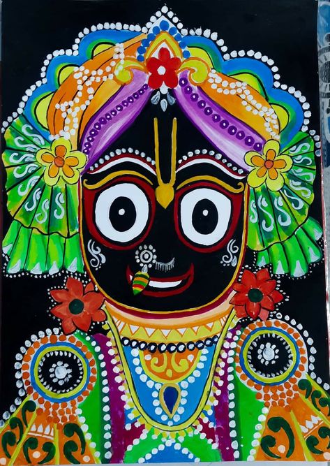 Kanhaji Rangoli, Shri Jagannath Drawing, Jagnath Puri Painting, Jagannath Ji Painting, Jagannath Ji Drawing, Jagganath Lord Painting, Jagannath Drawing, Jagannath Painting, Subject Drawing