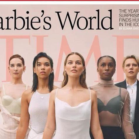 Alexandra Shipp on Instagram: "it’s Barbie TIME 💕 I never thought I’d be on the cover of @time and to share this moment with these beautiful women is a HUGE honor! Thank you to everyone who made this beautiful moment possible 🙏🏾 📸 @carlota_guerrero 💇🏽‍♀️ @larryjarahsims 💄 @cherishbrookehill 👗 @mandelkorn @barbiethemovie @barbie #Barbie #BarbieTheMovie #TimeMagazine" Barbie Land, Hari Nef, Alexandra Shipp, Greta Gerwig, Issa Rae, Kate Mckinnon, Instagram Life, Barbie World, Margot Robbie