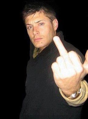 I just love this lol Dean Winchester, Jensen Ackles, Another One, Winchester, Dean, A Man, On Twitter, Twitter, Black