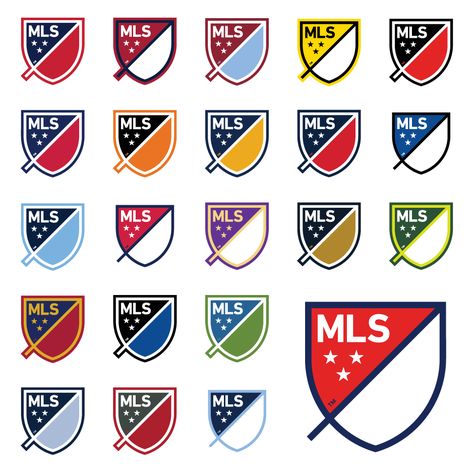 "MLS unveils new logo and it has a little tail" #MLS Patch Logo Design, Usmc Tattoo, Football Crest, Club Logo Design, Championship Banner, Soccer Wallpaper, Soccer Usa, Football Club Logo, Montreal Impact