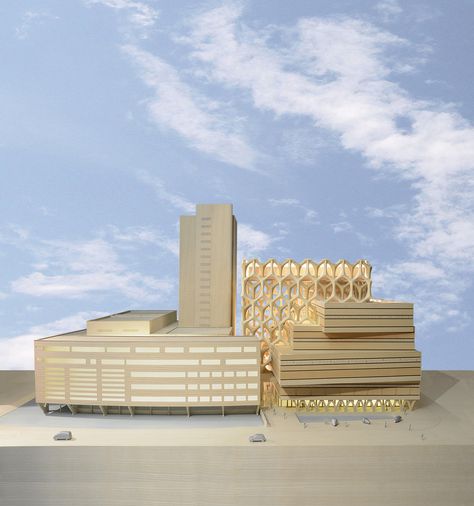 Gallery of Neutelings Riedijk Architects Reveal Expansion Plans for Leiden’s Naturalis Biodiversity Center - 1 School Architecture, Willis Tower, Architecture Model, Rotterdam, Architecture Photography, The Netherlands, The Expanse, Interior Architecture, Sydney Opera House