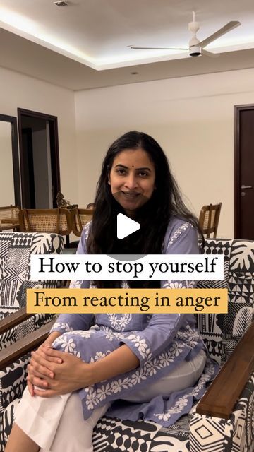 Manisha Yadav on Instagram: "Anger is an overpowering emotion and we often are helpless when it strikes.  Of course with consistent yogic practices, the intensity and the number of times we get angry keeps going down.  But the first step could be handling how we react when we feel angry. Know that we need to just “postpone our words” when anger strikes.  Doing these three steps will take only a few minutes and this can be done while you’re in the situation, while maintaining eye contact and being in the situation.  Within these few minutes itself you’ll get enough control that you’ll be able to postpone responding until you calm down.  Even this much will have a great impact on your relationships and mind.  Try it and let me know your experience 🌼  [ Anger Anger Management Breath Breathe How To Not Be Angry All The Time, How To Not Get Angry Easily, How To Calm Down When Angry, How To Control Anger Issues, Anger Control, Calm Yoga, Anger Management Strategies, How To Control Anger, Get Angry