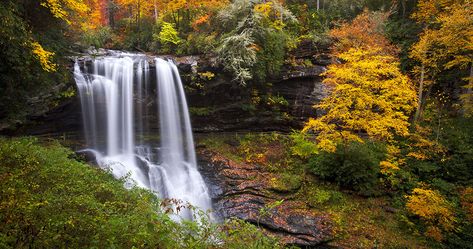 Places To Visit In Nc, Gods Nature, Nc Waterfalls, Nantahala National Forest, Highlands North Carolina, Autumn Waterfalls, Dave Allen, Georgia Vacation, Highlands Nc