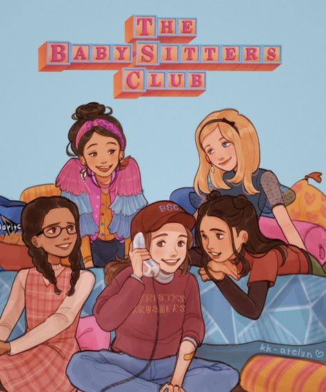 Babysitter Aesthetic, The Babysitter Club, Babysitters Club Books, The Babysitters Club, Baby Sitters Club, Silent Reading, The Babysitters, Babysitters Club, The Baby Sitters Club