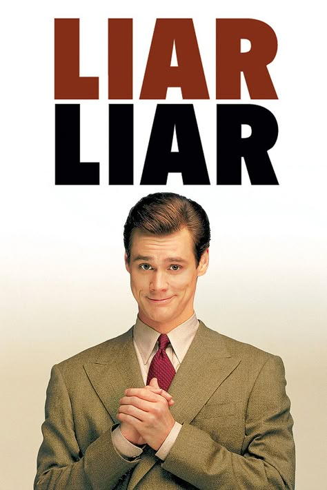 Liar Liar (1997) Directed by Tom Shadyac. Starring Jim Carrey, Maura Tierney and Cary Elwes.  A heavy weekend left me capable of nothing but watching some comedy. Carrey at his Rubber faced best. The film is the second of three collaborations between Carrey and Shadyac, the first being Ace Ventura: Pet Detective and the third being Bruce Almighty. Since we've seen Carrey in much darker roles, but this is classic Carrey. Habitual Liar, Maura Tierney, Liar Liar, Bad Haircut, Movies Worth Watching, Tv Series Online, Jim Carrey, Film Tv, Love Movie