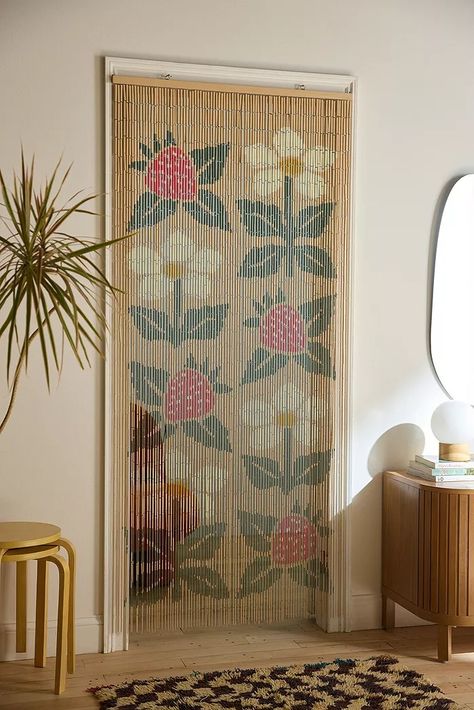 Home Gifts | Housewarming Gifts| Urban Outfitters UK | Urban Outfitters UK Boho Curtains Diy, Beaded Curtains Diy, Bamboo Door Curtain, Boho Style Curtains, Beaded Curtains Doorway, Urban Outfitters Curtains, Beaded Door Curtains, Bamboo Beaded Curtains, Blinds And Curtains