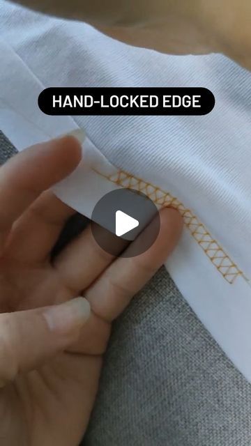 Hand Sewing Projects For Beginners, Hand Sewing Techniques, Tips Sewing, Clothing Tips, Hand Sewing Projects, Small Sewing Projects, Sewing Stitches, Sewing Class, October 2