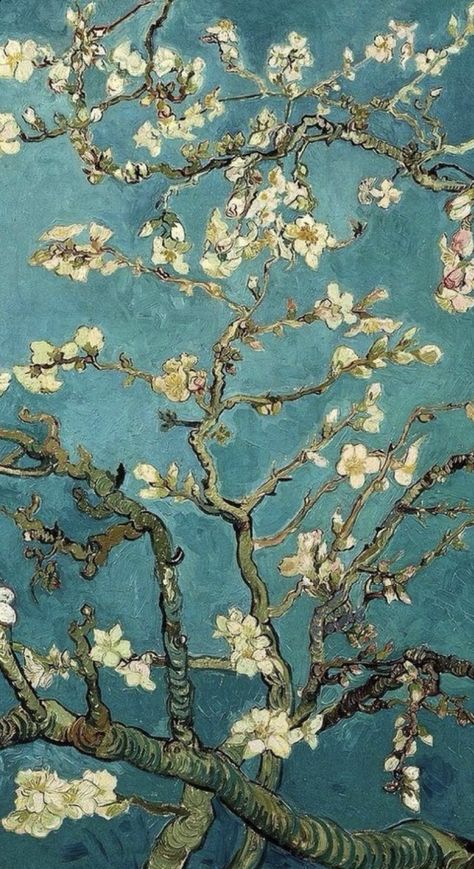 فنسنت فان جوخ, Van Gogh Wallpaper, Vincent Willem Van Gogh, Oil Painting Trees, Oil Painting Frames, Almond Tree, Arte Van Gogh, Fine Art Painting Oil, Van Gogh Paintings