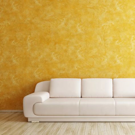 How to Apply a Venetian Plaster Wall Finish Faux Concrete Wall, Cafe Terrace At Night, Terrace At Night, Indoor Benches, Hall Colour, Wall Painting Living Room, Woven Pillow Cover, Venetian Plaster Walls, Living Tv