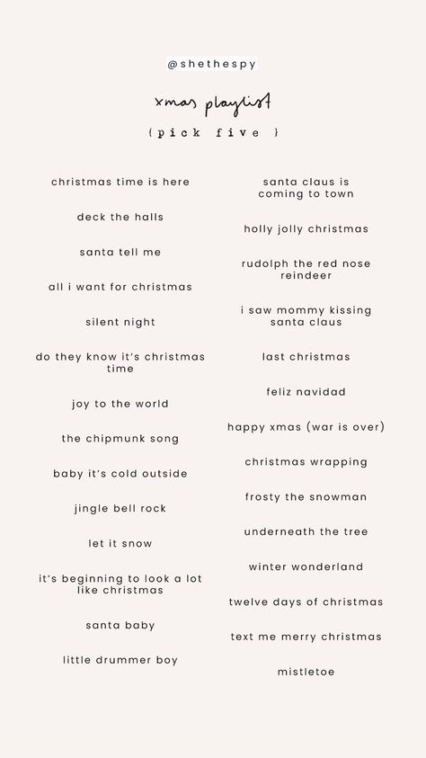 Insta Story Songs, Halloween Quizzes, Xmas Playlist, Christmas Decir, She The Spy, Quizzes Games, Driving Home For Christmas, Aesthetic Holiday, Winter Songs