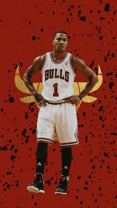 Bulls Wallpaper, Derrick Rose, Nba Pictures, Chicago Bulls, Nba, Chicago, Sports Jersey, Basketball, Quick Saves