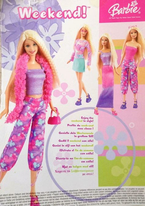 Barbie Catalog, Barbie Magazine, Yeri Mua, Y2k Barbie, Y2k Nostalgia, Barbie 2000, Barbie Images, Barbie Outfits, Doll Aesthetic