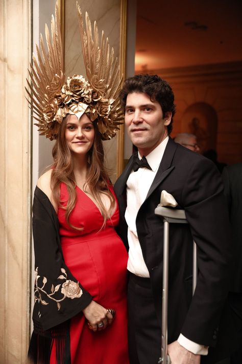 Two Powerhouse Families Host a Masquerade Ball- TownandCountrymag.com Lady Charlotte Wellesley, Charlotte Wellesley, New York Party, Royal Party, Cafe Society, Poppy Delevingne, Easter Bonnet, Masquerade Ball, Fabulous Dresses